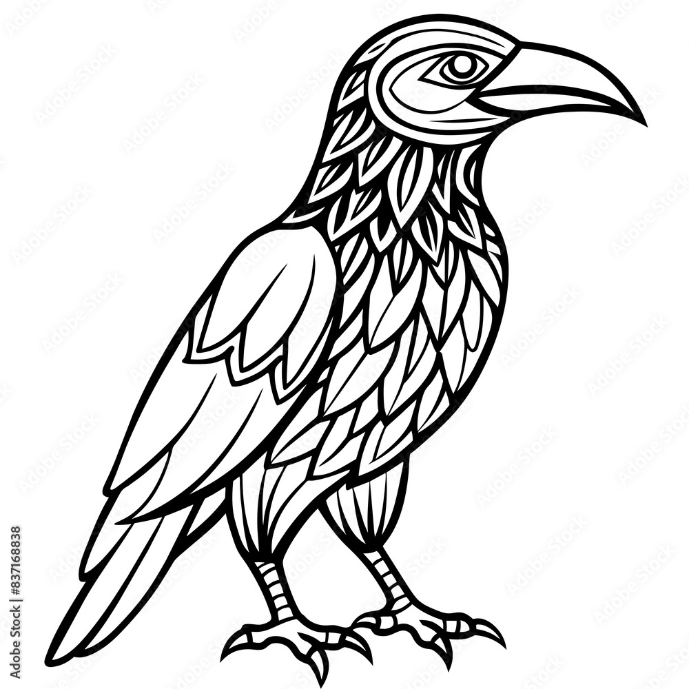 Fototapeta premium COLORING PAGES FO RKIDS AND ADULTS 