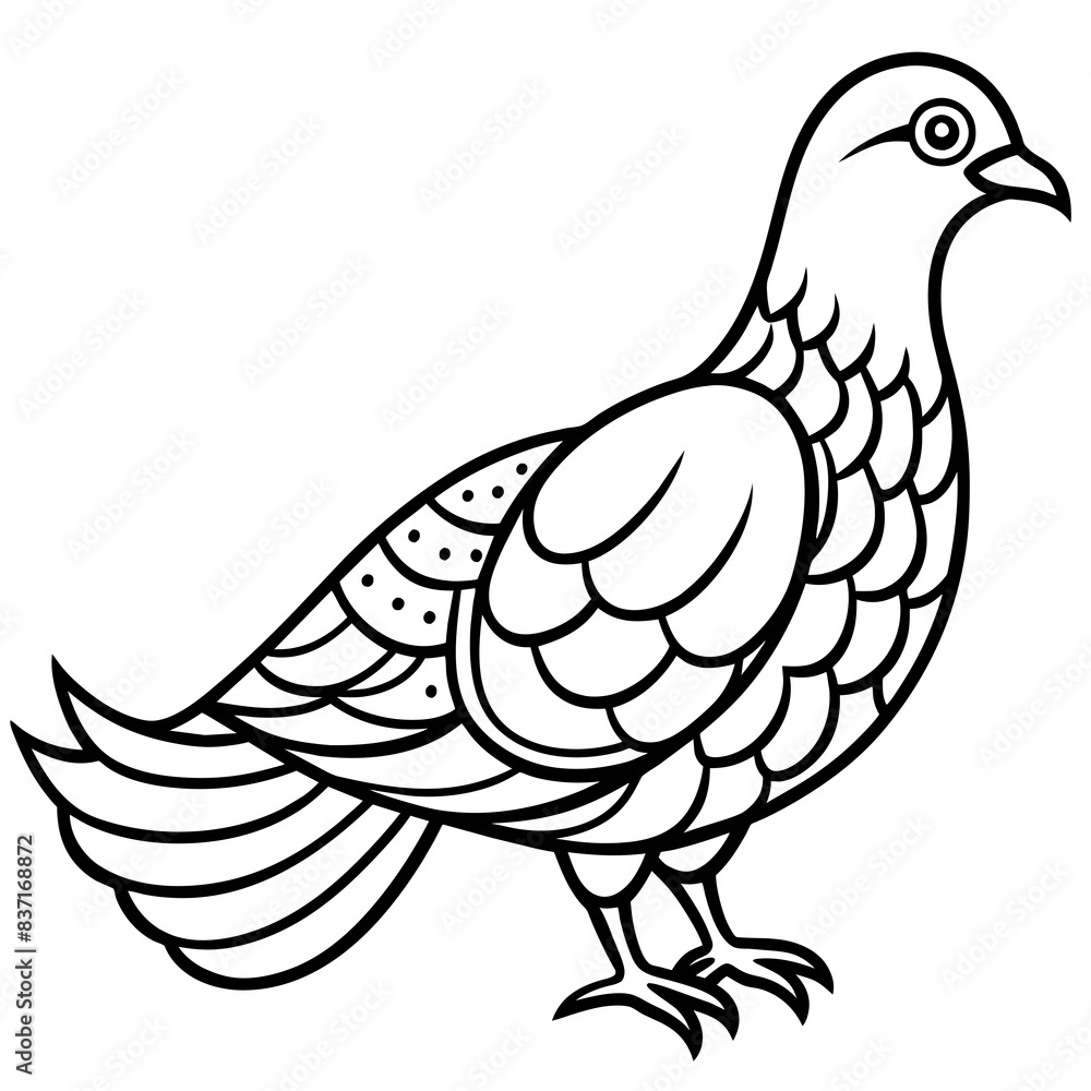 Obraz premium COLORING PAGES FO RKIDS AND ADULTS 