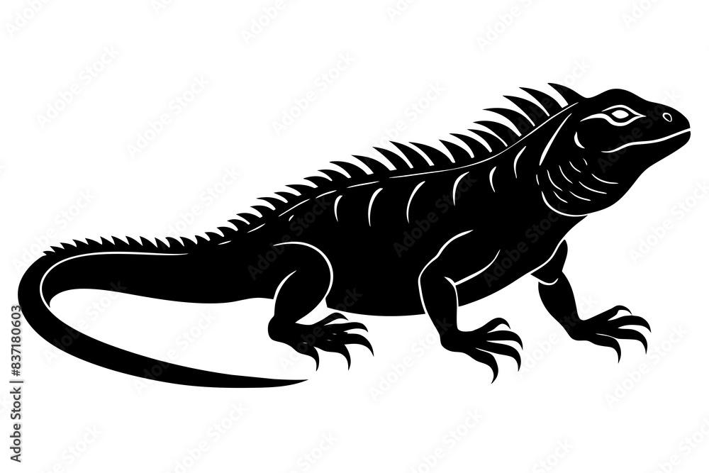 iguana silhouette vector illustration
iguana silhouette vector illustration