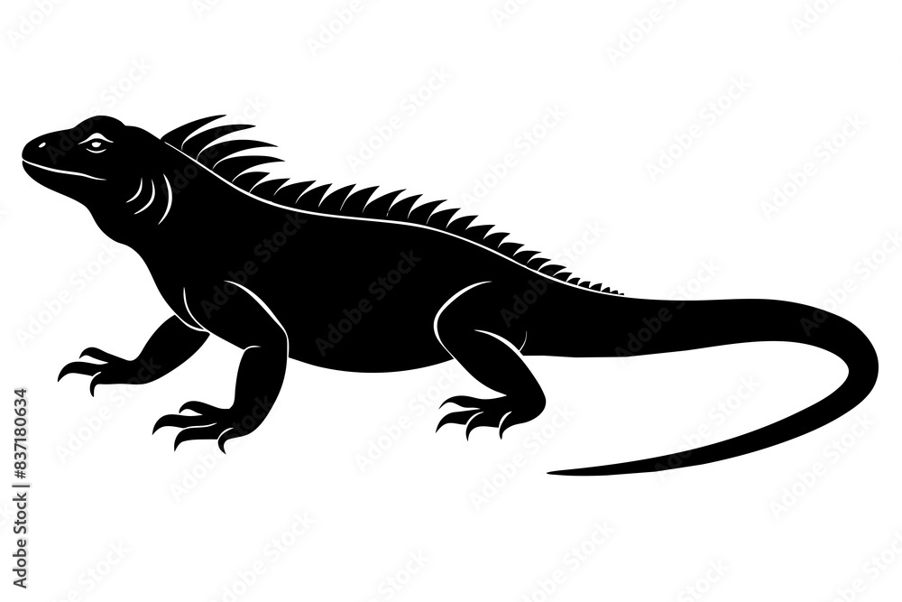 iguana silhouette vector illustration
iguana silhouette vector illustration