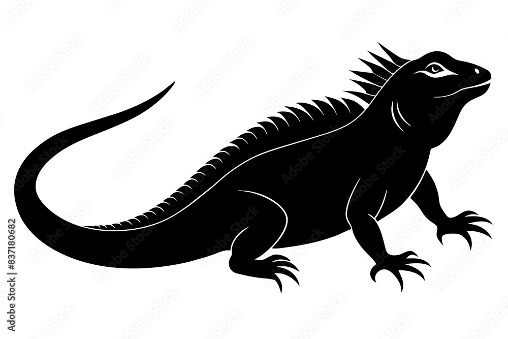 iguana silhouette vector illustration
iguana silhouette vector illustration