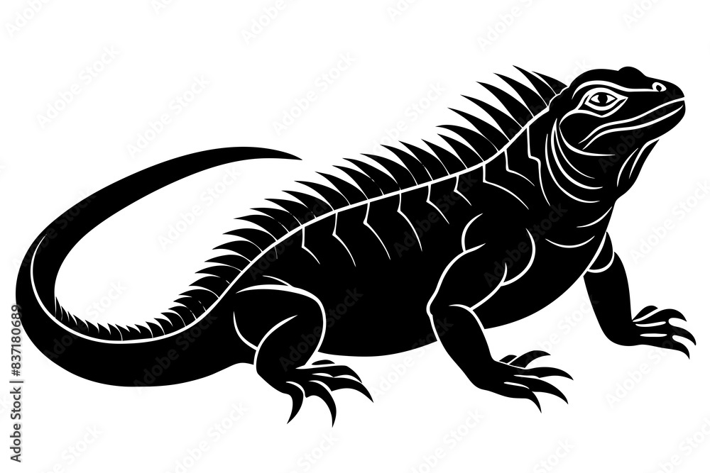 iguana silhouette vector illustration
iguana silhouette vector illustration