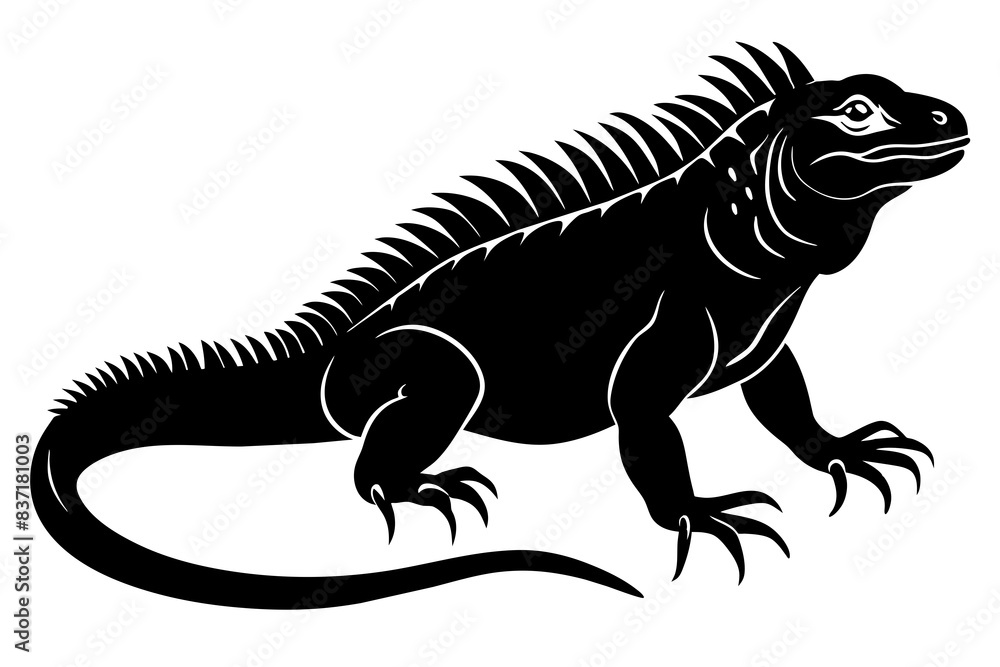 iguana silhouette vector illustration
iguana silhouette vector illustration