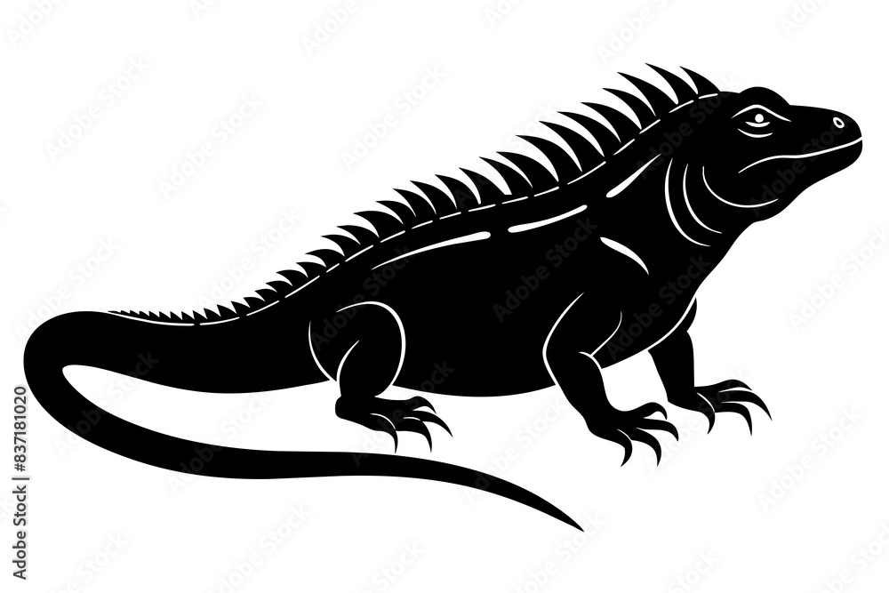 iguana silhouette vector illustration
iguana silhouette vector illustration