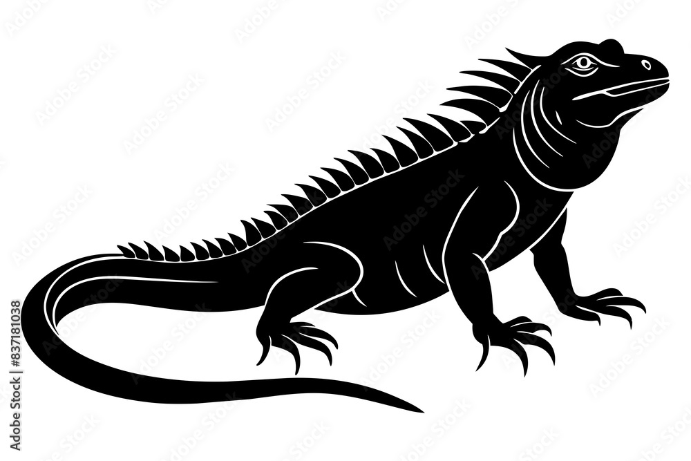 iguana silhouette vector illustration
iguana silhouette vector illustration