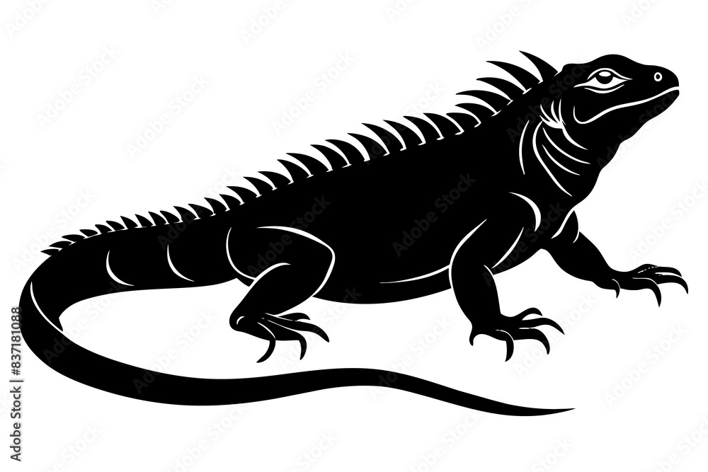 iguana silhouette vector illustration
iguana silhouette vector illustration