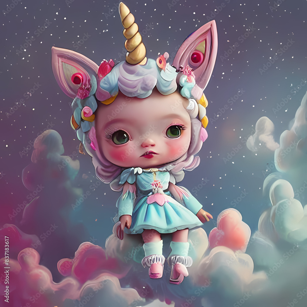 Fototapeta premium doll, toy, child, face, baby, clown, love, porcelain, hair, angel, smile, beauty, christmas, art, woman, fun, vintage, dolls, figurine, souvenir, valentine, pink, statue, china, dress, cartoon, birthd