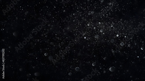 Black glitter texture with subtle sparkle effects