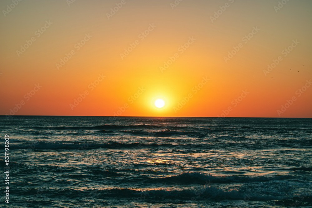Obraz premium sunset over the ocean