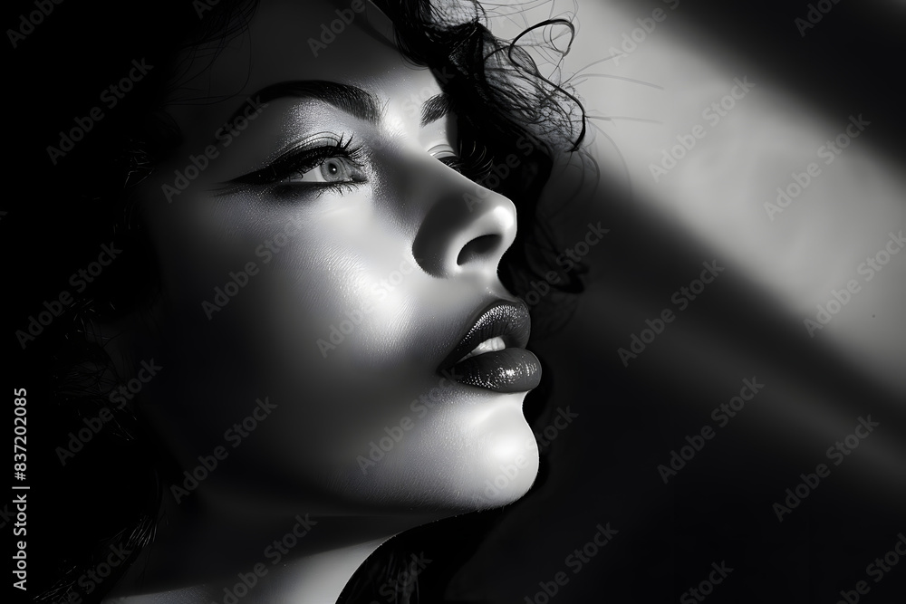 vibrant black and white photo of a gorgeous female vibrant black and white photo of a gorgeous female