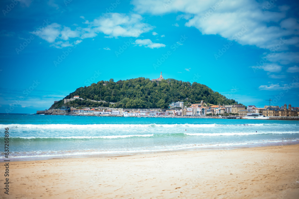 Obraz premium San Sebastian, Motako Gaztelua 