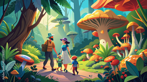 Enchanted Forest Adventure with Family in a Mystical Woodland