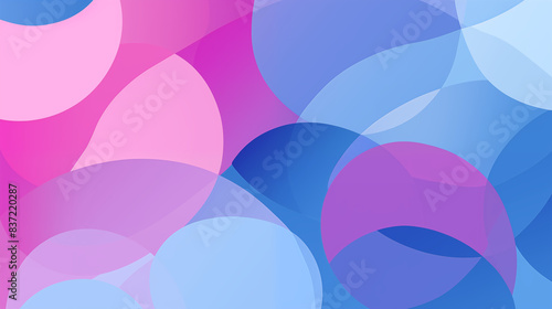 Geometric Abstract Image Pattern Background, Overlapping Circles in Various Shades, Texture, Wallpaper, Background, Cell Phone Cover and Screen, Smartphone, Computer, Laptop, 16:9 Format - PNG