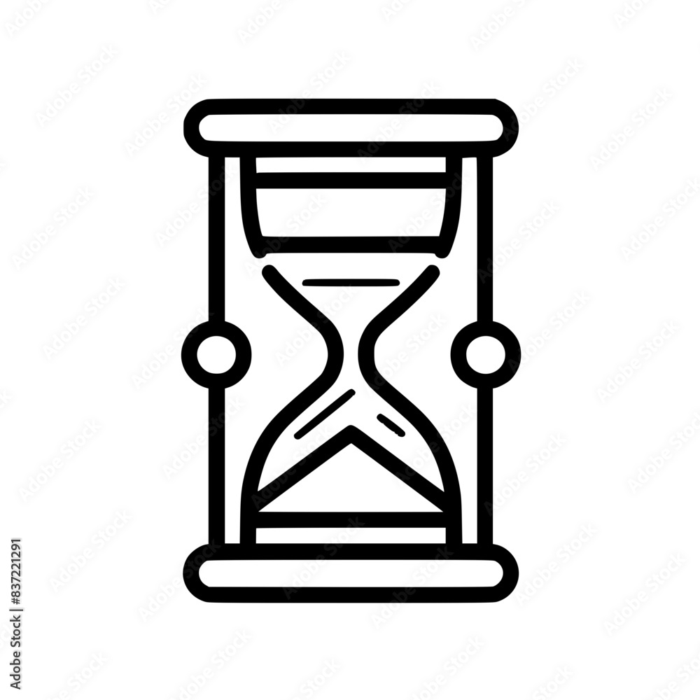 Hourglass Single Icon Hourglass Single Icon
