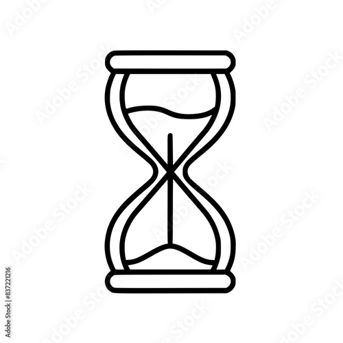 Hourglass Single Icon