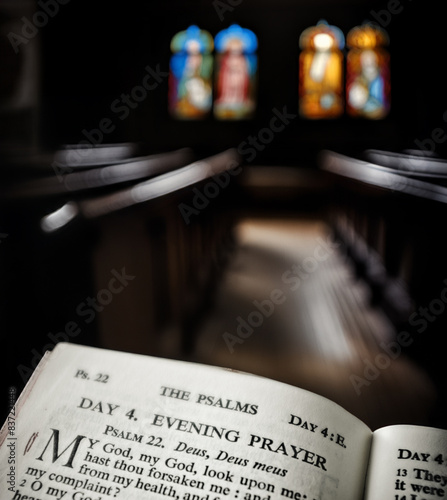 Evening Prayer Book In Church
