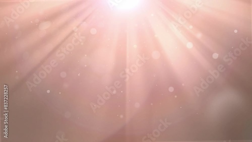 Abstract particles background. 4K motion graphics element