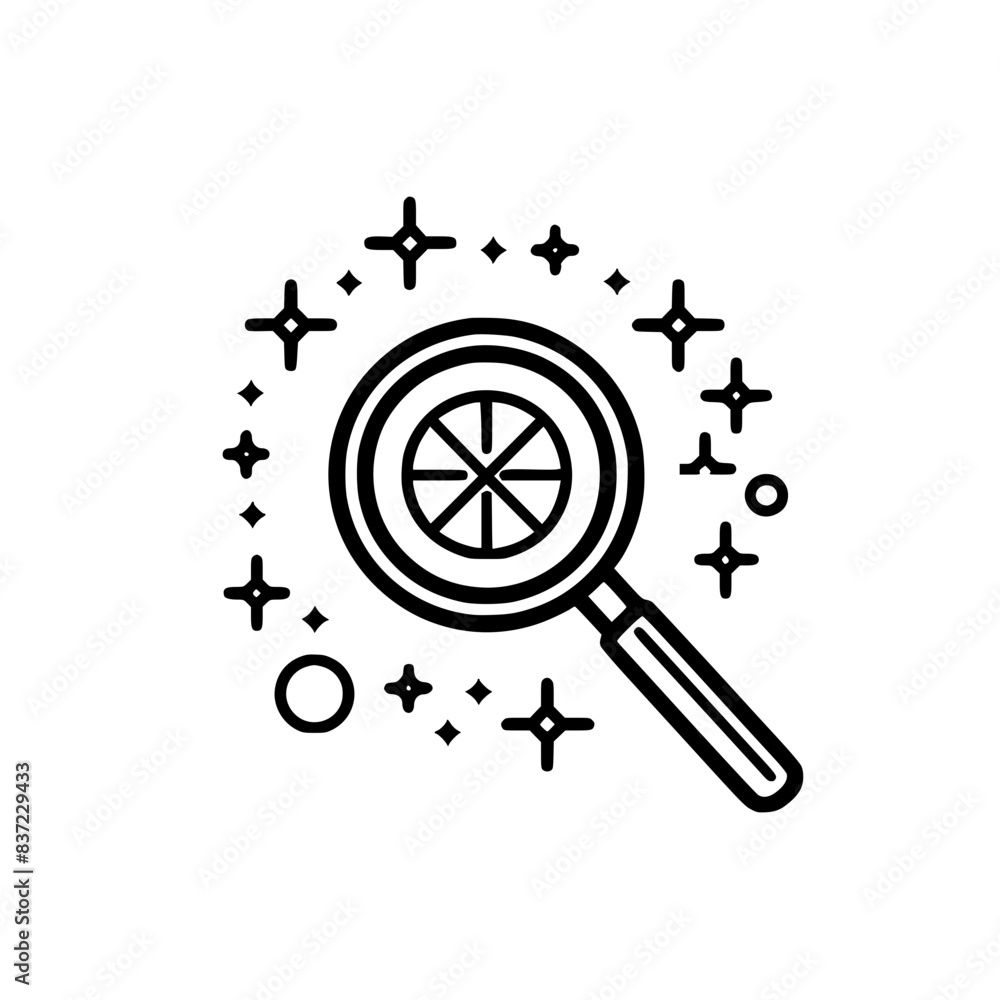 Obraz premium Magnifier Icon