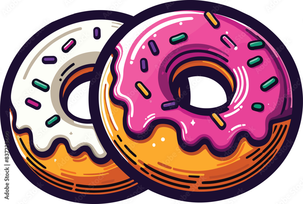 National American Donut Day vector design 