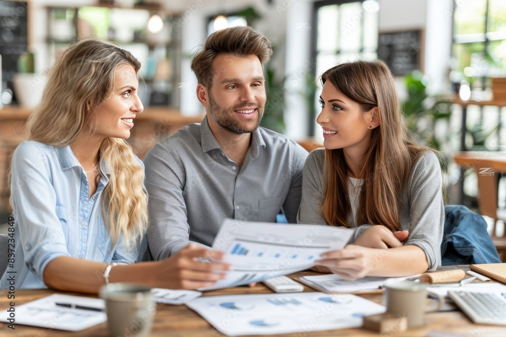 People Sitting at Table With Papers People Sitting at Table With Papers