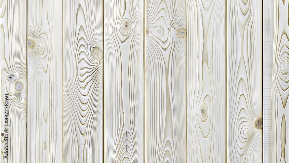 Whitewashed Wooden Plank Texture Closeup. Generative AI Whitewashed Wooden Plank Texture Closeup. Generative AI