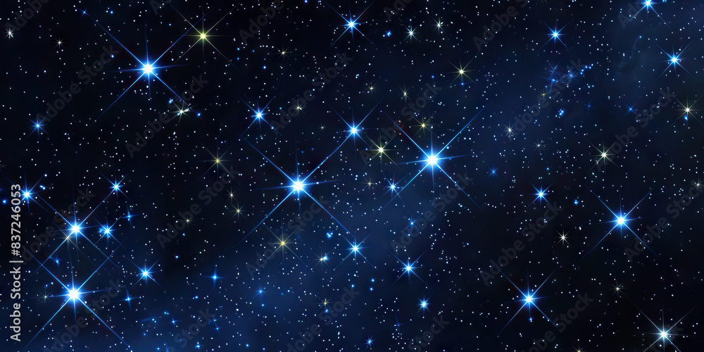 A constellation twinkles in the night sky, its stars forming a familiar pattern A constellation twinkles in the night sky, its stars forming a familiar pattern