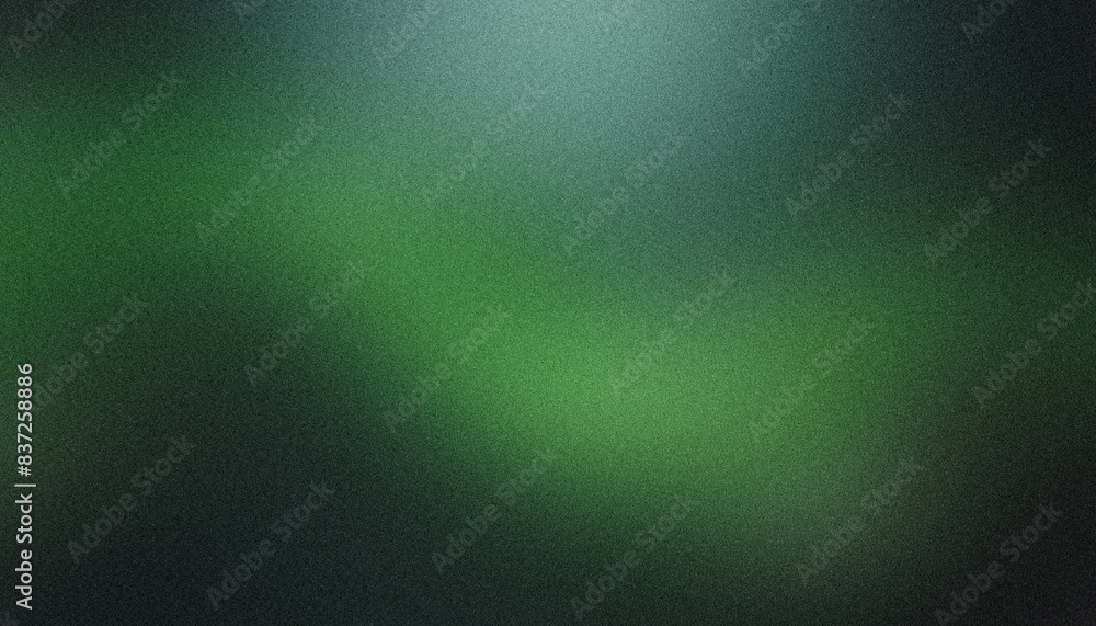Smooth green gradient background with an abstract grainy texture Smooth green gradient background with an abstract grainy texture