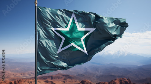 flag with star