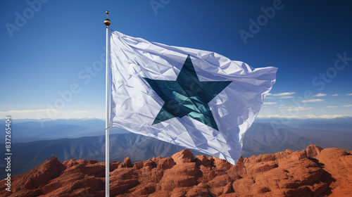 flag with star