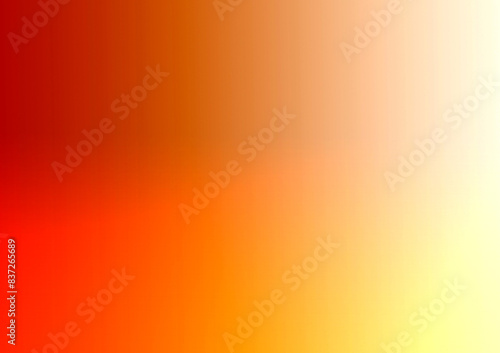 Bright orange and yellow background. Background for design, print and graphic resources.  Blank space for inserting text.