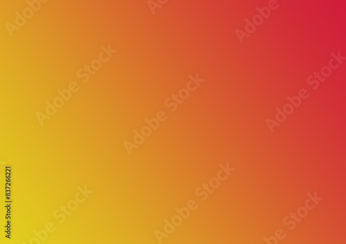 Orange - red horizontal gradient background. Background for design, print and graphic resources. Blank space for inserting text.