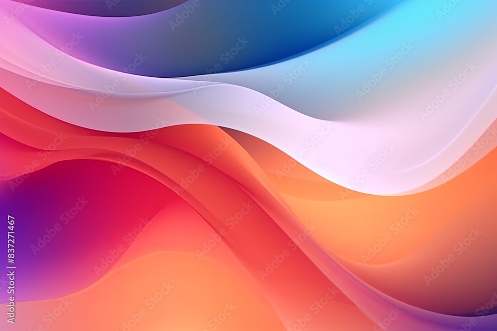 Abstract Background with Colorful Gradients and Movement Abstract Background with Colorful Gradients and Movement