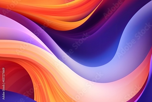 Abstract Background with Colorful Gradients and Movement