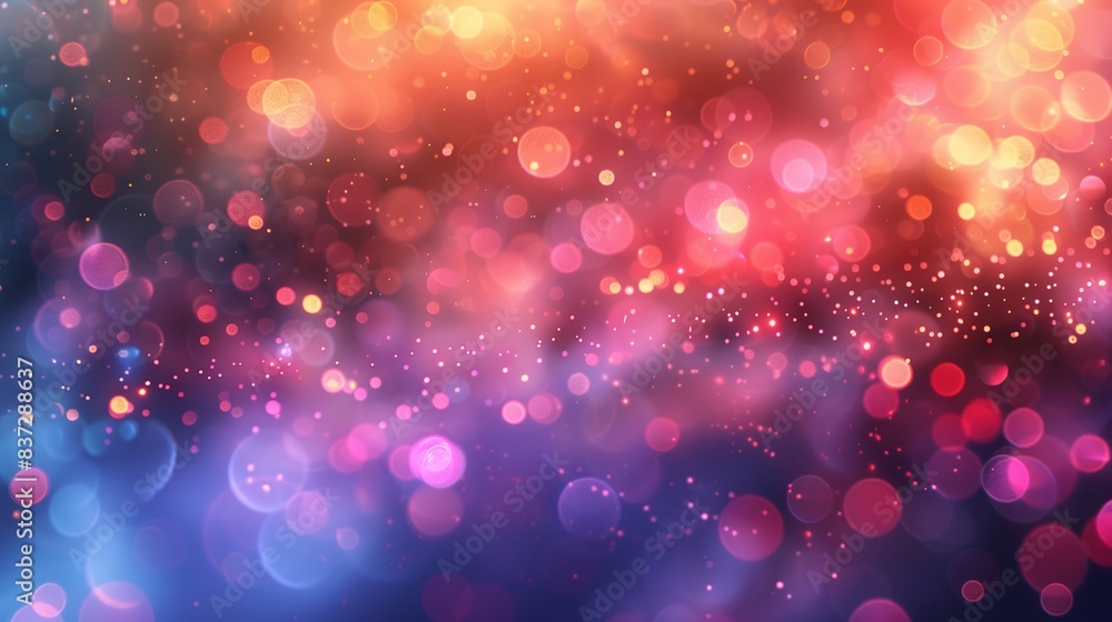 Abstract background of a soft, blurred bokeh effect in pastel colors. Glitter sweet color bokeh. The light spots vary in size and intensity. Abstract background of a soft, blurred bokeh effect in pastel colors. Glitter sweet color bokeh. The light spots vary in size and intensity.