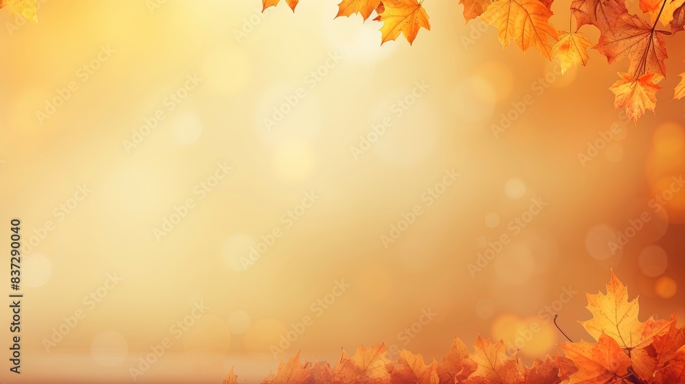 autumn leaves background, generative ai autumn leaves background, generative ai