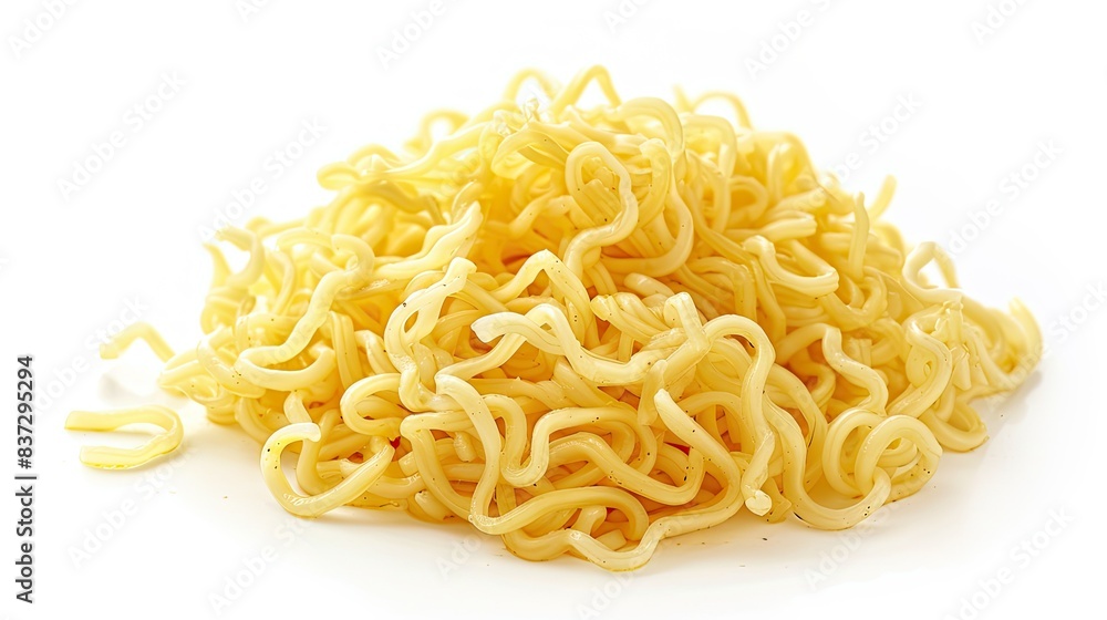 White backdrop, noodle isolated on white clean backgrounds White backdrop, noodle isolated on white clean backgrounds