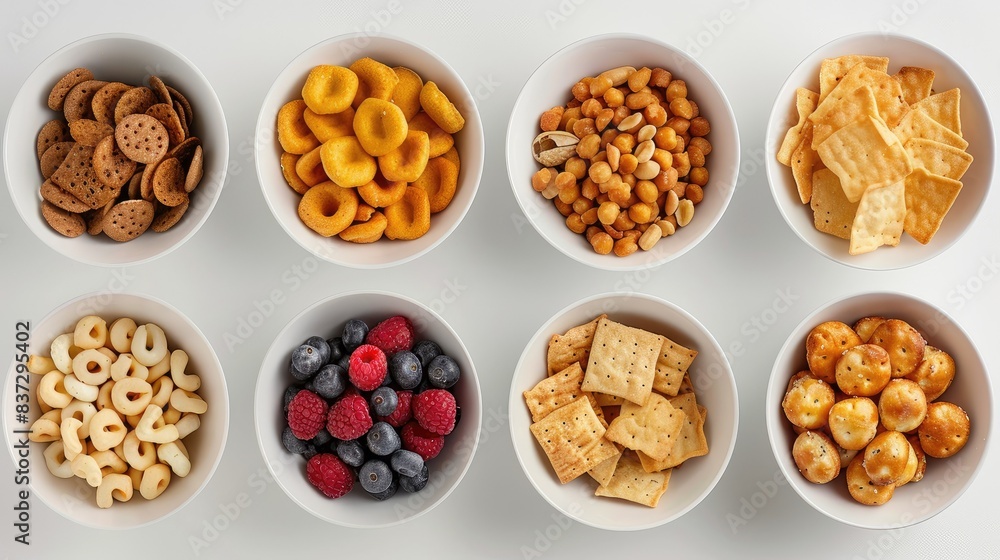 White backdrop, snack isolated on white clean backgrounds White backdrop, snack isolated on white clean backgrounds