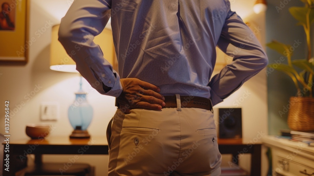 Workplace pain relief solution: ergonomic support belt for lower back pain Workplace pain relief solution: ergonomic support belt for lower back pain