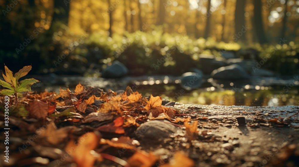 autumn leaves background, generative ai autumn leaves background, generative ai