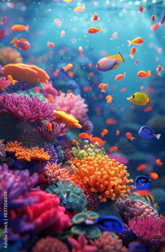 Fototapeta premium Detailed Line Drawing of Two Roses With Stems and Leaves