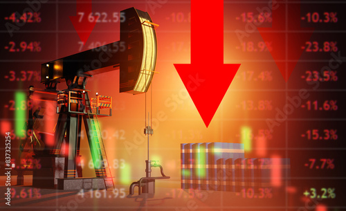 Oil industry crisis. Petrol...