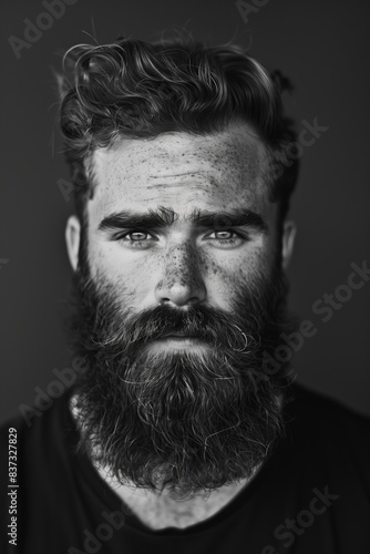 Man with beard, world beard day