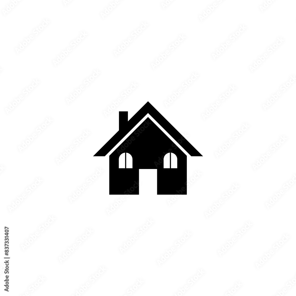 House home sign icon isolated on white background