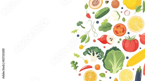 Wallpaper Mural Minimalist representation of a healthy lifestyle Torontodigital.ca