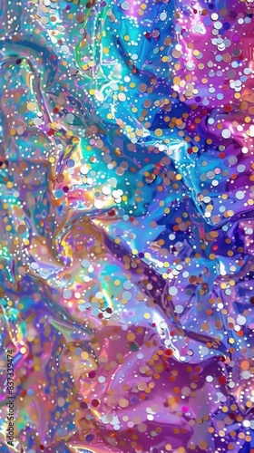 Iridescent  glitter background 