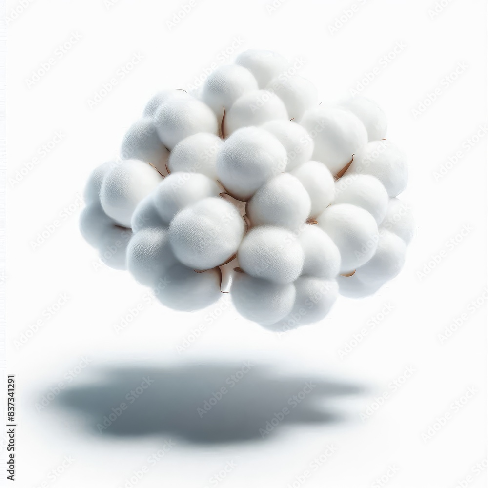 Cotton isolated on a white background
Cotton isolated on a white background