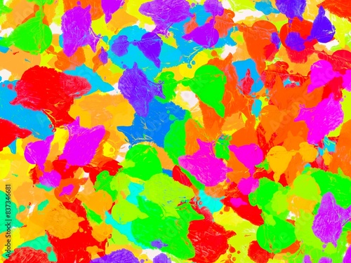 abstract image wallpaper of a colorful paper background