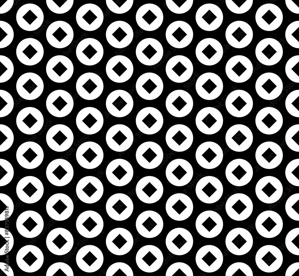 Seamless background with repeating geometric elements Seamless background with repeating geometric elements