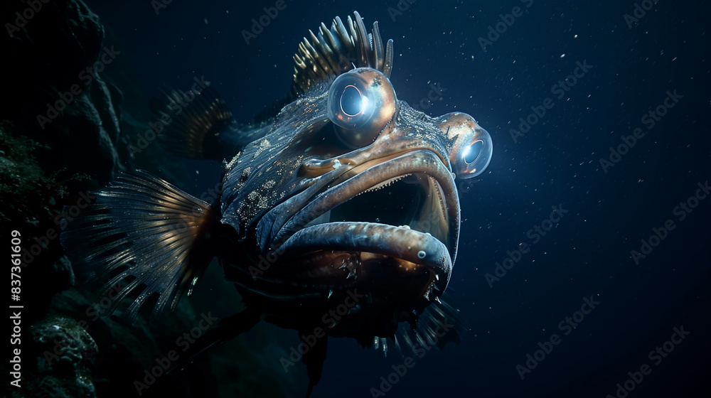 Unusual fish from the deep sea Unusual fish from the deep sea