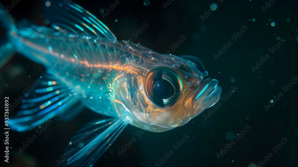 Fototapeta premium Unusual fish from the deep sea